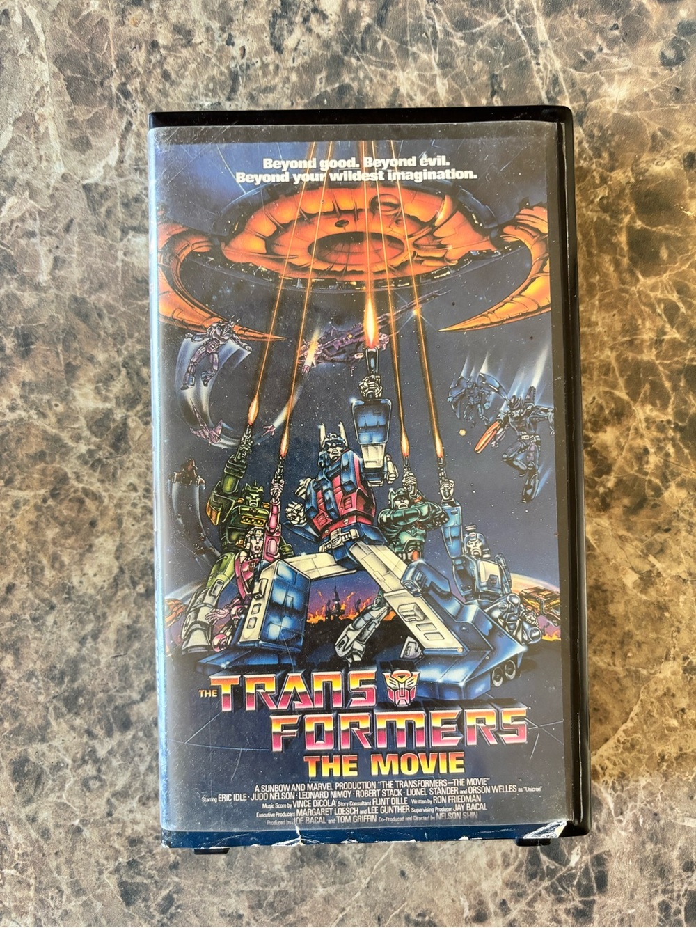 1999 VHS RELEASE OF THE TRANSFORMERS: THE MOVIE